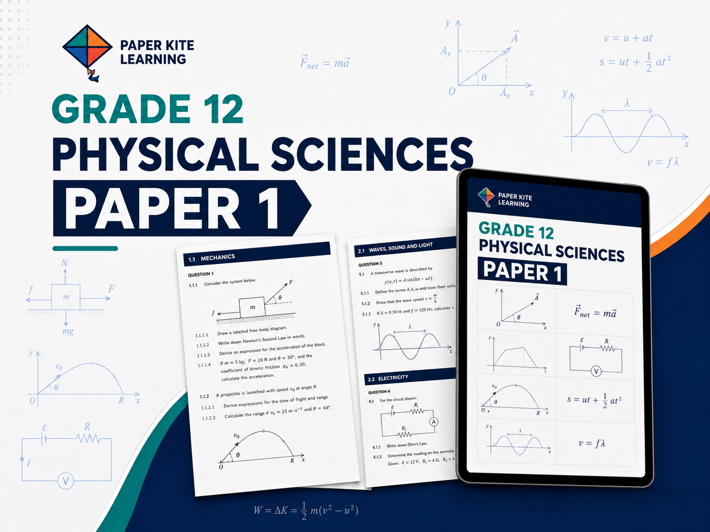 Grade 12 Physical Sciences Paper 1 thumbnail